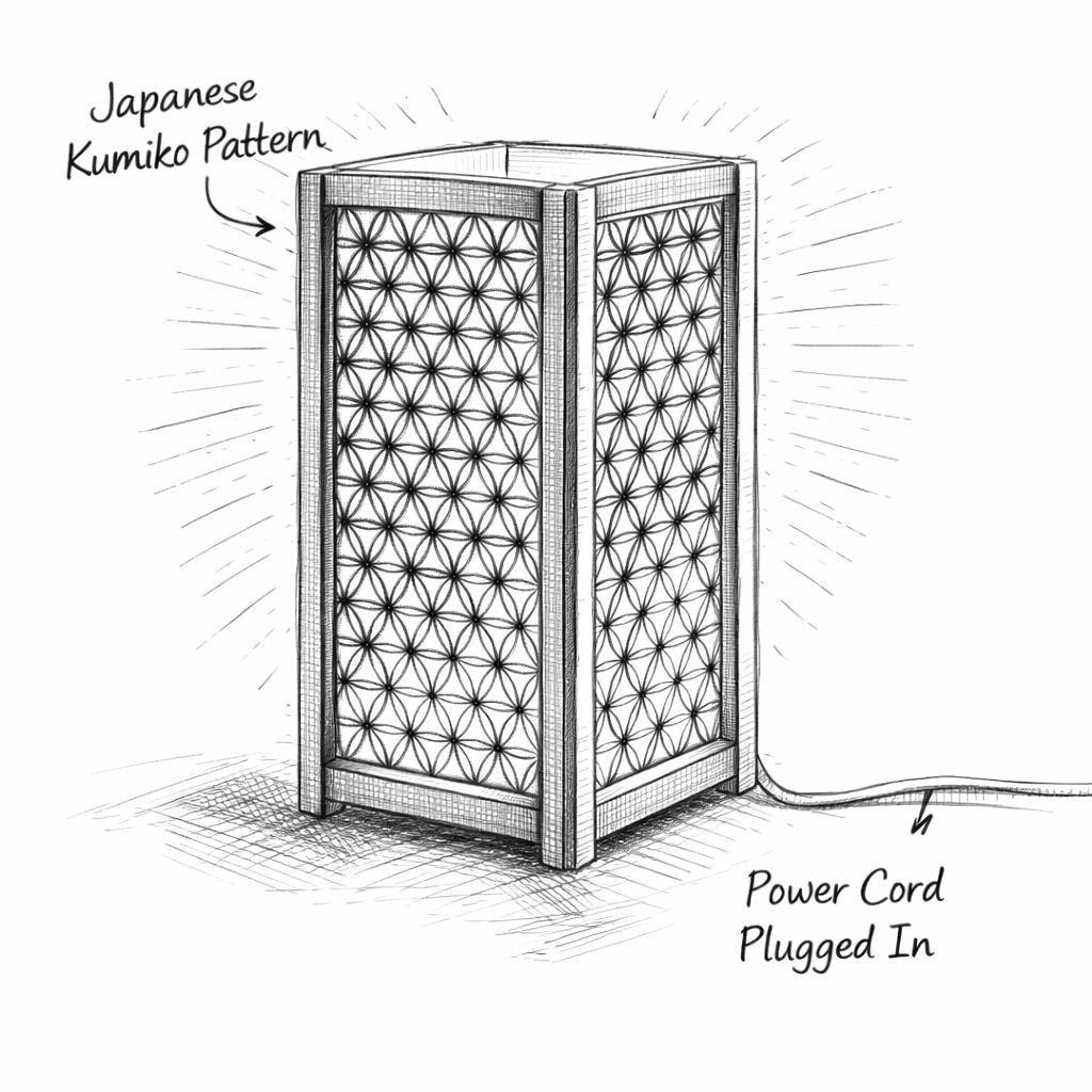 Shoji Lamp - Image 2